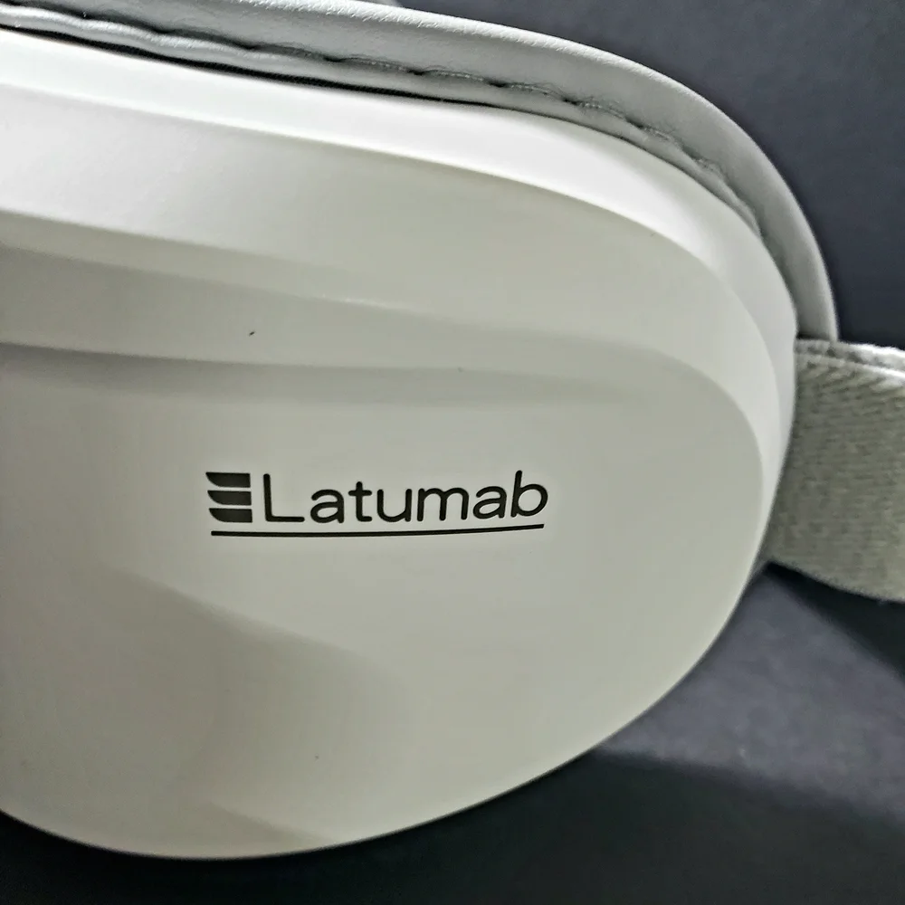 latumab Eye Massager with Heat Heated Eye Mask with Bluetooth Music Face Mass...